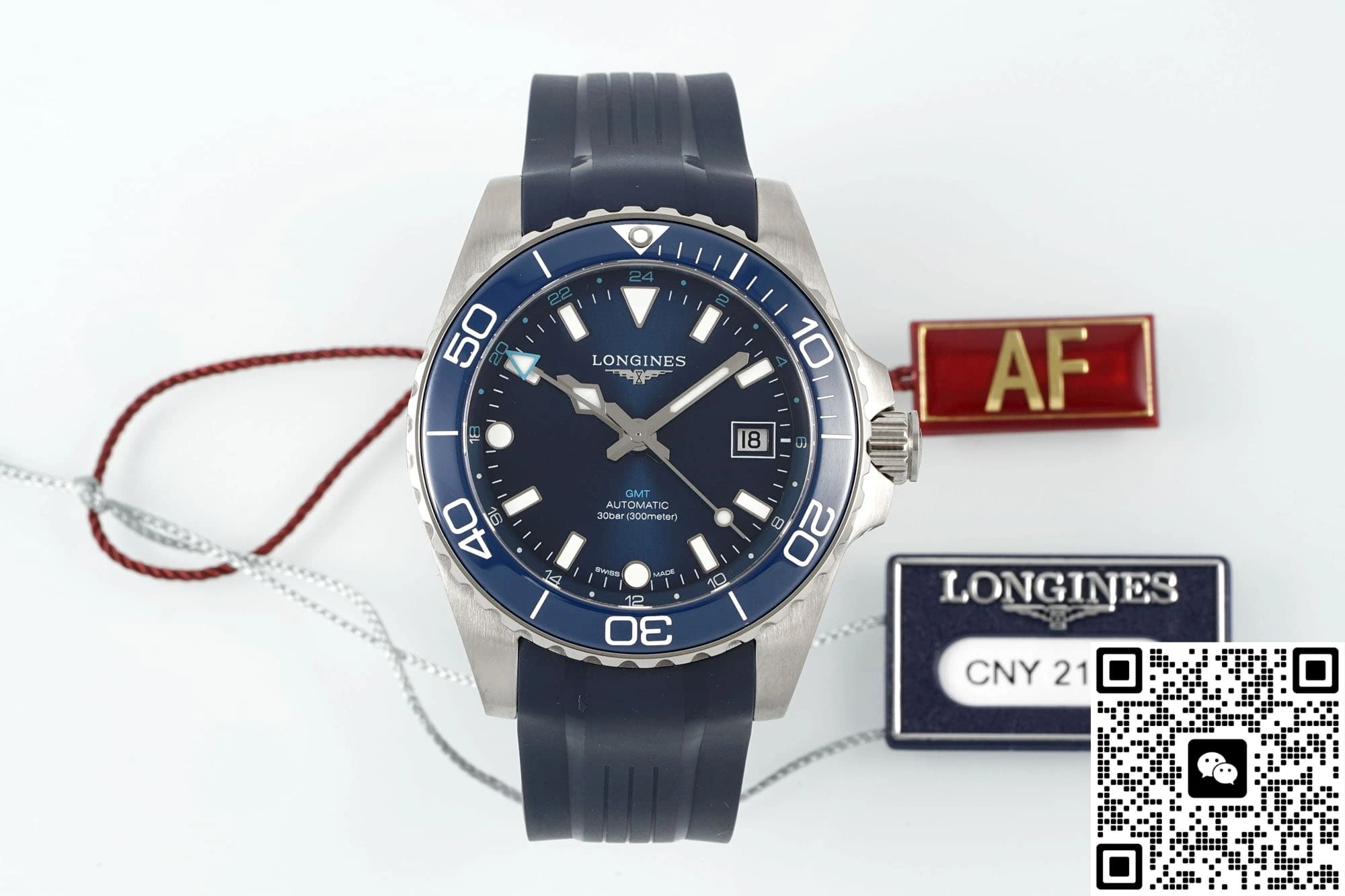 AF Factory Longines Conquest L3.790.4.96.9 1:1 Best Edition Replica Watch